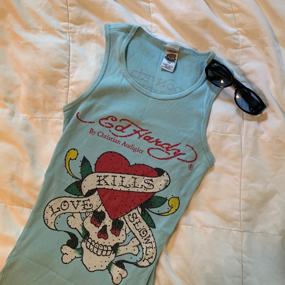 ED HARDY tank